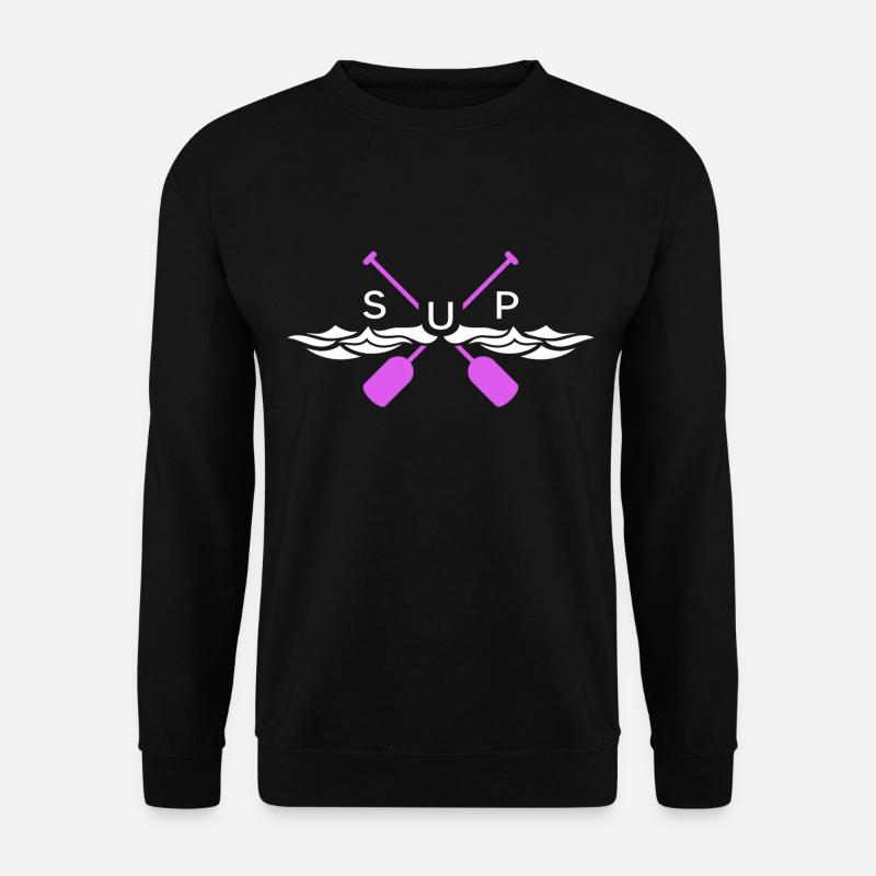 stand up paddle SUP wellenreiter - Unisex Pullover - Schwarz