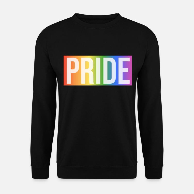 Pride Rainbow Gift - Unisex Sweatshirt - black