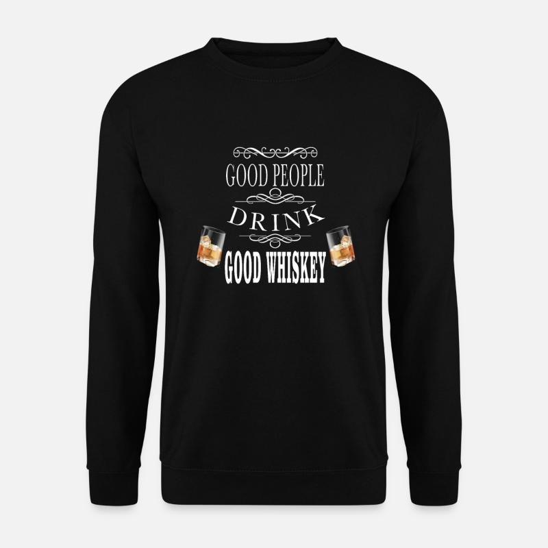 Whiskey - Unisex Sweatshirt - black