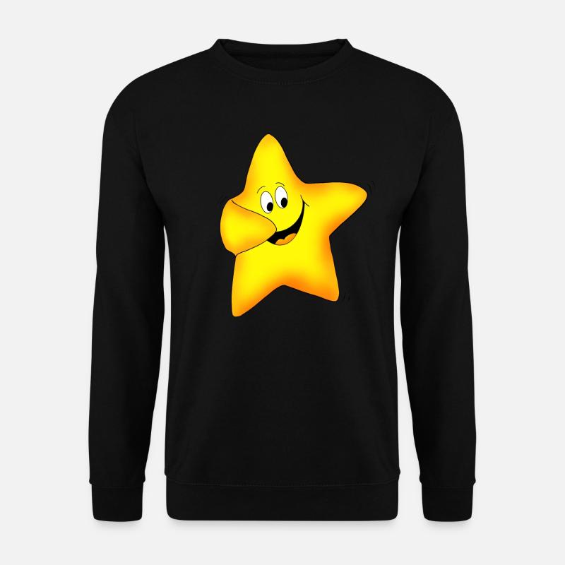 Stern tanzend - Unisex Pullover - Schwarz