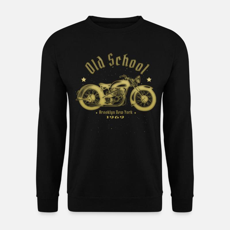 Old School Biker 1969 - Unisex Sweatshirt - black