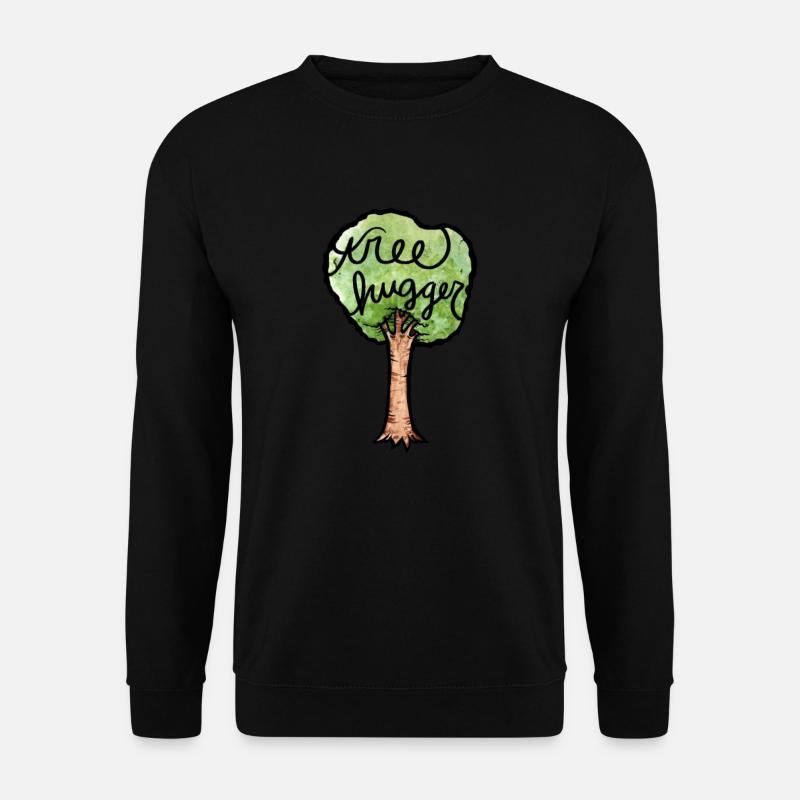 arbre hugger - Sweat-shirt Unisexe - noir
