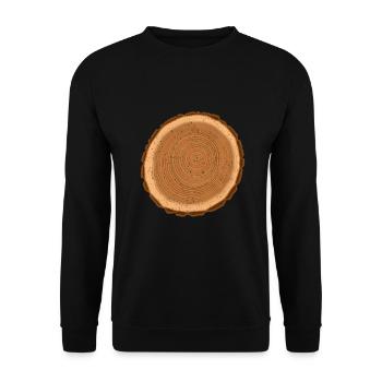 Tronçonneuse bois Tronçonneuse Scie à moteur Forestier forestier - Sweat-shirt Unisexe - noir - Devant - Alina (178cm) & Michal (187cm)