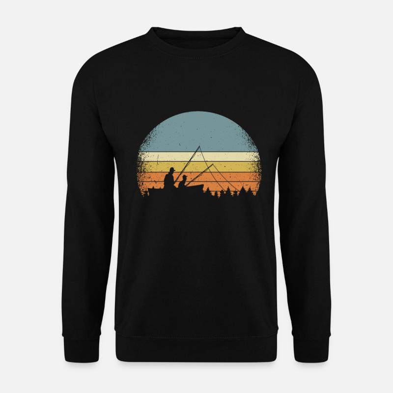 Pêche pêche pêche - Sweat-shirt Unisexe - noir