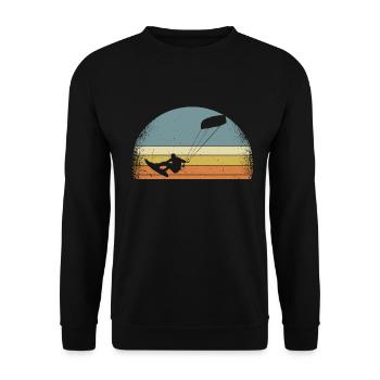 Kitesurf Kitesurf Kiten - Sweat-shirt Unisexe - noir - Devant - Alina (178cm) & Michal (187cm)