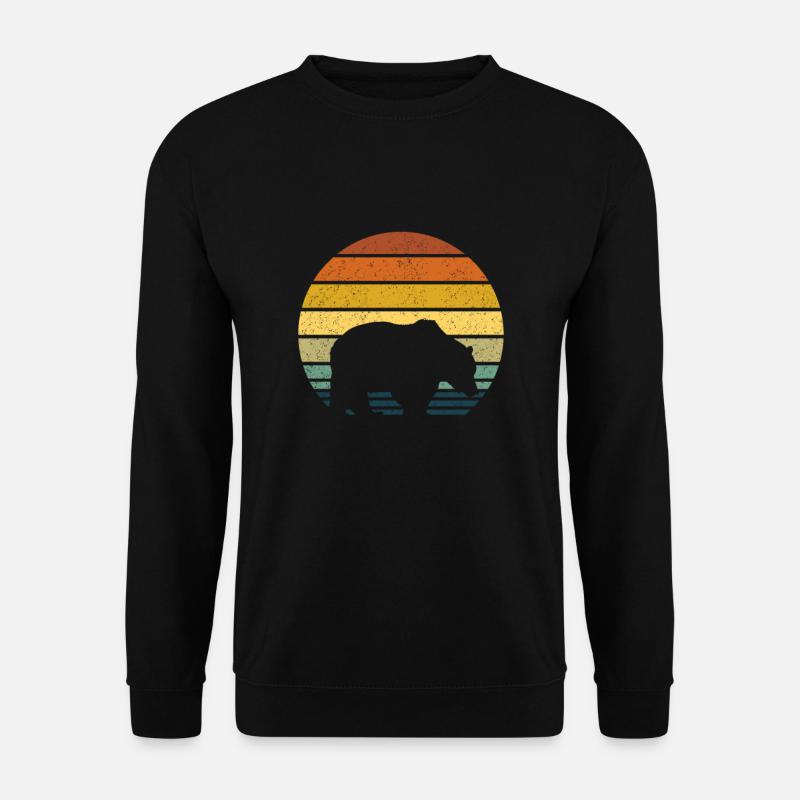 Bear - Unisex Sweatshirt - black