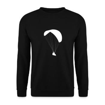 Parapente Parapente - Sweat-shirt Unisexe - noir - Devant - Alina (178cm) & Michal (187cm)