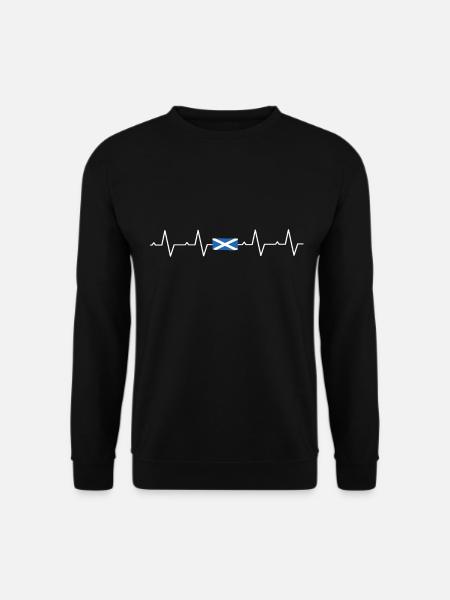 Scotland Scots Scottish flag Scottish - Unisex Sweatshirt - black
