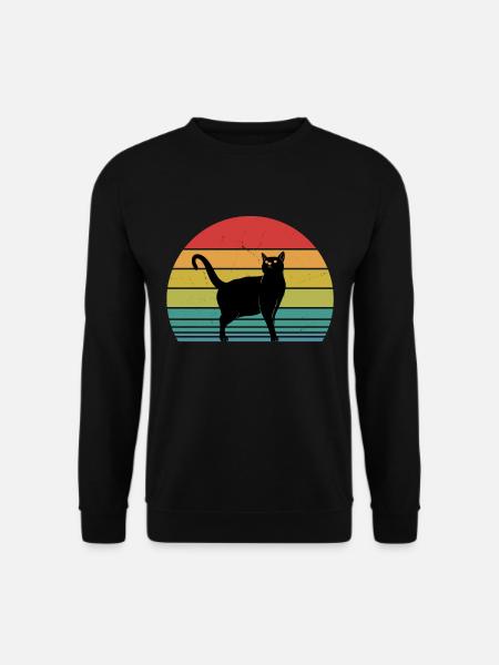 Cat lovers - Unisex Sweatshirt - black