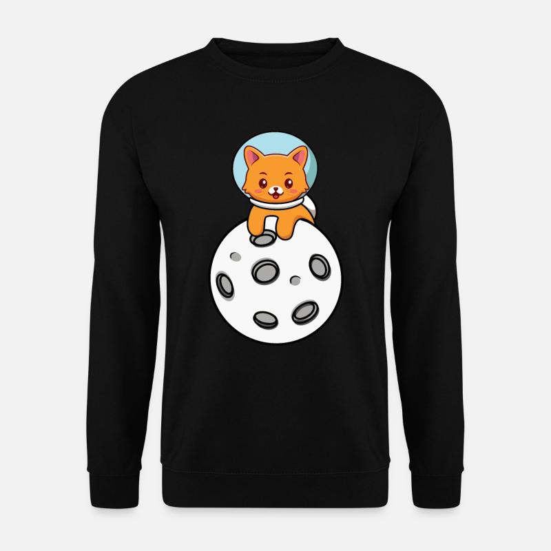 Space Cat - Unisex Sweatshirt - black