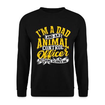 Sauvetage animal Bien-être animal Chien Chat Animal de compagnie Li - Sweat-shirt Unisexe - noir - Devant - Alina (178cm) & Michal (187cm)