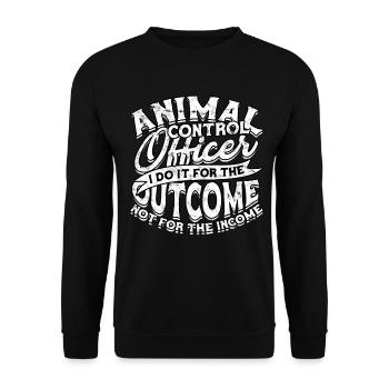 Sauvetage animal Bien-être animal Chien Chat Animal de compagnie Li - Sweat-shirt Unisexe - noir - Devant - Alina (178cm) & Michal (187cm)