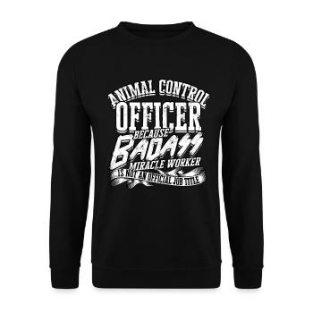 Sauvetage animal Bien-être animal Chien Chat Animal de compagnie Li - Sweat-shirt Unisexe - noir - Devant - Alina (178cm) & Michal (187cm)