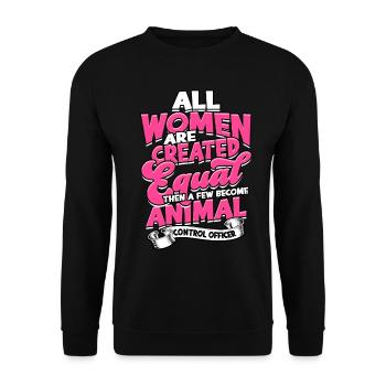 Sauvetage animal Bien-être animal Chien Chat Animal de compagnie Li - Sweat-shirt Unisexe - noir - Devant - Alina (178cm) & Michal (187cm)