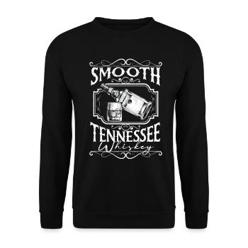 Buveur de whisky écossais irlandais Buvant de l’alcool - Sweat-shirt Unisexe - noir - Devant - Alina (178cm) & Michal (187cm)