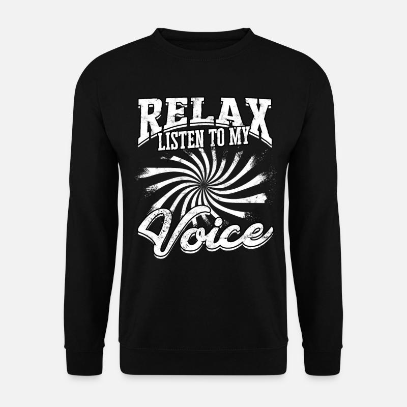 hypnotic hypnotize hypnotist - Unisex Sweatshirt - black