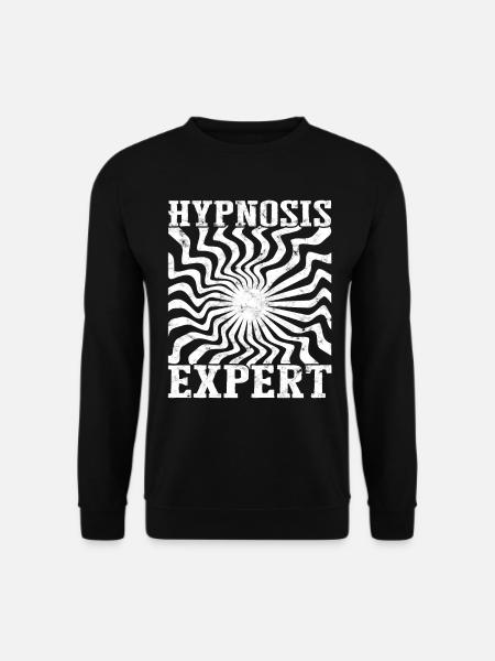 hypnotic hypnotize hypnotist - Unisex Sweatshirt - black