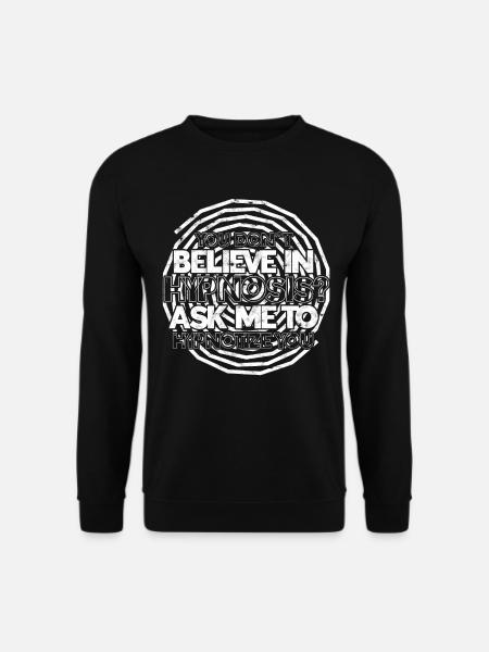 hypnose hypnotisch hypnotisieren hypnotiseur gesch - Unisex Pullover - Schwarz