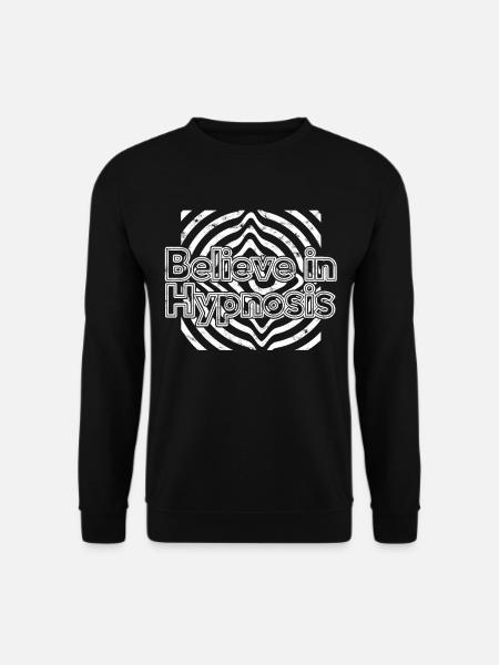 hypnotic hypnotize hypnotist - Unisex Sweatshirt - black