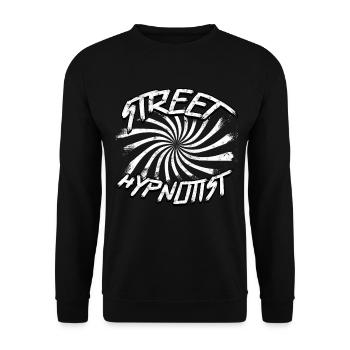 hypnose hypnotisch hypnotisieren hypnotiseur gesch - Unisex Pullover - Schwarz - Vorne - Alina (178cm) & Michal (187cm)