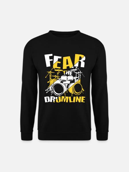 Fear The Drumline - Unisex Pullover - Schwarz