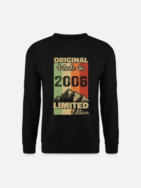2006 Original - Made in 2006 - Limited Edition - Unisex Pullover - Schwarz