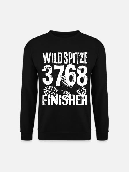 Wildspitze 3768 Ötztal Bergsteigen Mein Berg - Unisex Pullover - Schwarz