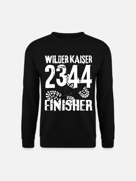 Wilder Kaiser Kitzbühel Bergsteiger Wandern Tirol - Unisex Pullover - Schwarz