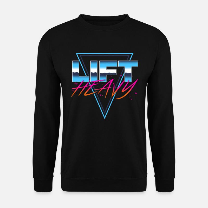 Lift Heavy - Unisex Sweatshirt - black