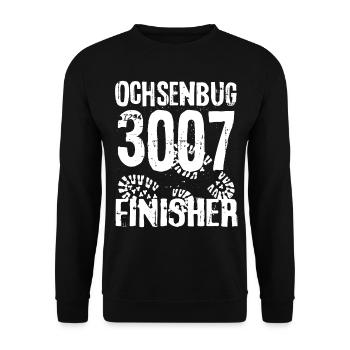 Ochsenbug 3007 Hohe Tauern Venediger Bergsteiger - Unisex Sweatshirt - black - Front - Alina (178cm) & Michal (187cm)