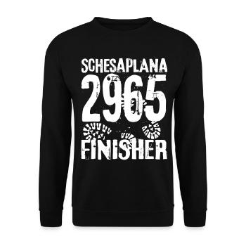 Schesaplana Scesaplana Brandnertal Wandern - Unisex Pullover - Schwarz - Vorne - Alina (178cm) & Michal (187cm)