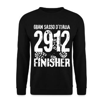 Gran Sasso d’Italia Corno Grande Mont Abruzzes - Sweat-shirt Unisexe - noir - Devant - Alina (178cm) & Michal (187cm)