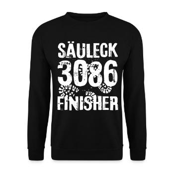 Säuleck Gipfel Hohe Tauern Glocknergruppe Wandern - Unisex Pullover - Schwarz - Vorne - Alina (178cm) & Michal (187cm)