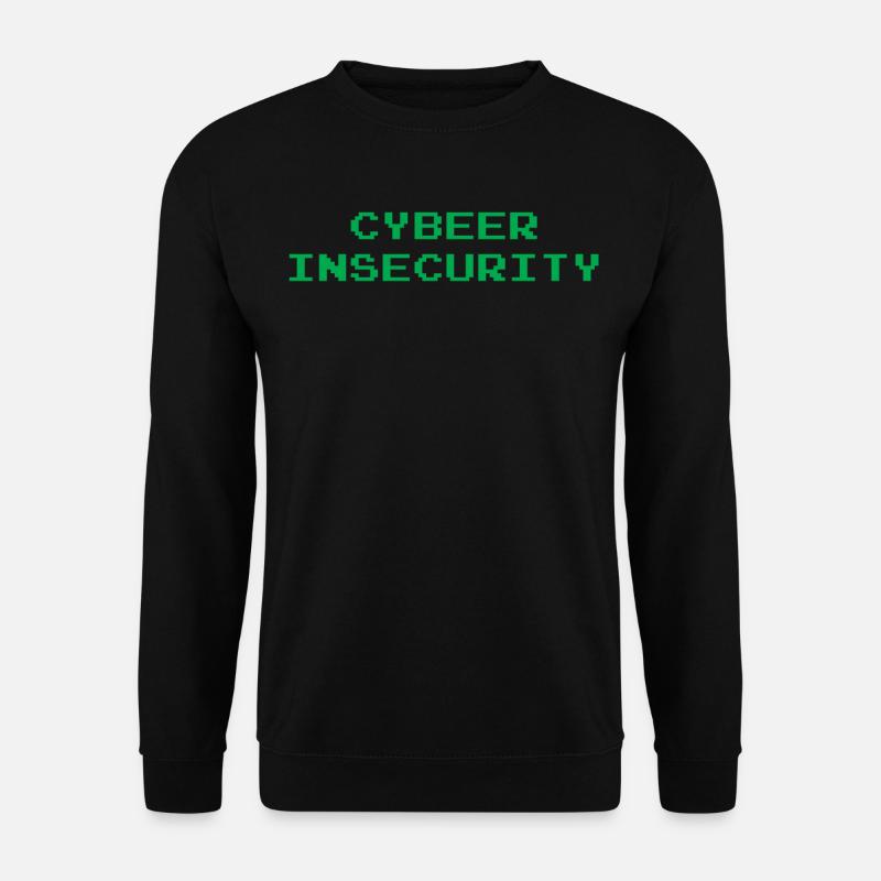 cyber insecurity - Unisex Sweatshirt - black