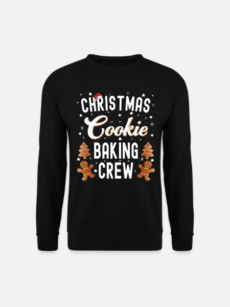 Cookie Baking Crew - Unisex Pullover - Schwarz