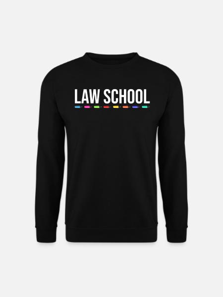 Law School Marker Attorney Lawyer - Unisex Sweatshirt - black