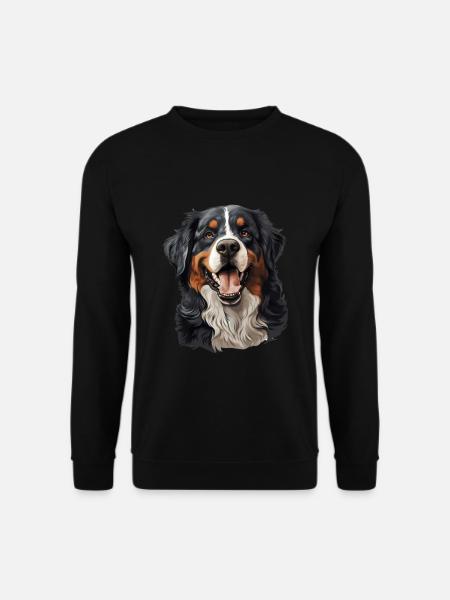 Bouvier bernois - Sweat-shirt Unisexe - noir