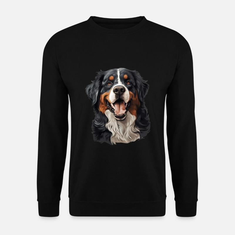 Bernese Mountain Dog - Unisex Sweatshirt - black