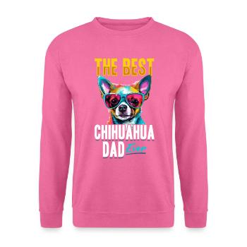 Chihuahua Chiwawa Dog Breed Pet - Unisex Pullover - Pink - Vorne