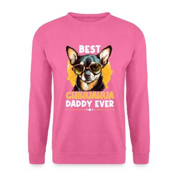 Chihuahua Chiwawa Dog Breed Pet - Unisex Pullover - Pink - Vorne