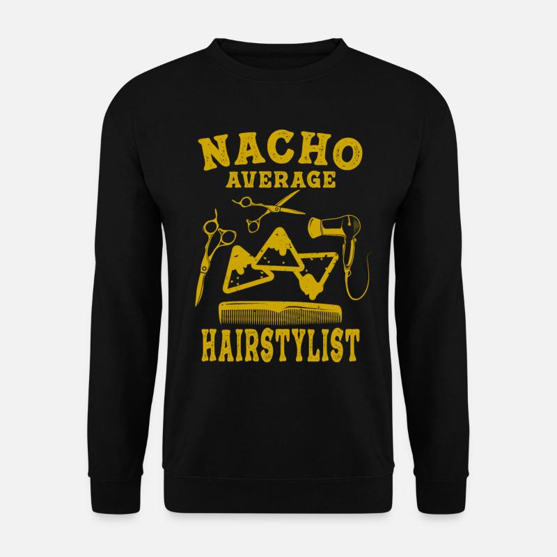coiffeur coiffeur coiffeur coiffeur cheveux - Sweat-shirt Unisexe - noir