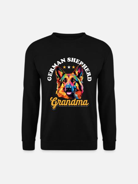 German Shepherd Dog Breed Pet German Shepherd - Unisex Pullover - Schwarz