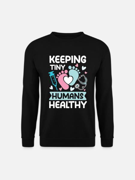 Kinderkrankenschwester Kinderkrankenpfegerin - Unisex Pullover - Schwarz