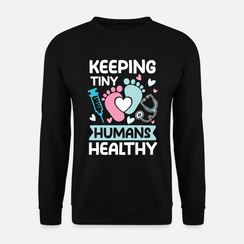 Kinderkrankenschwester Kinderkrankenpfegerin - Unisex Pullover - Schwarz