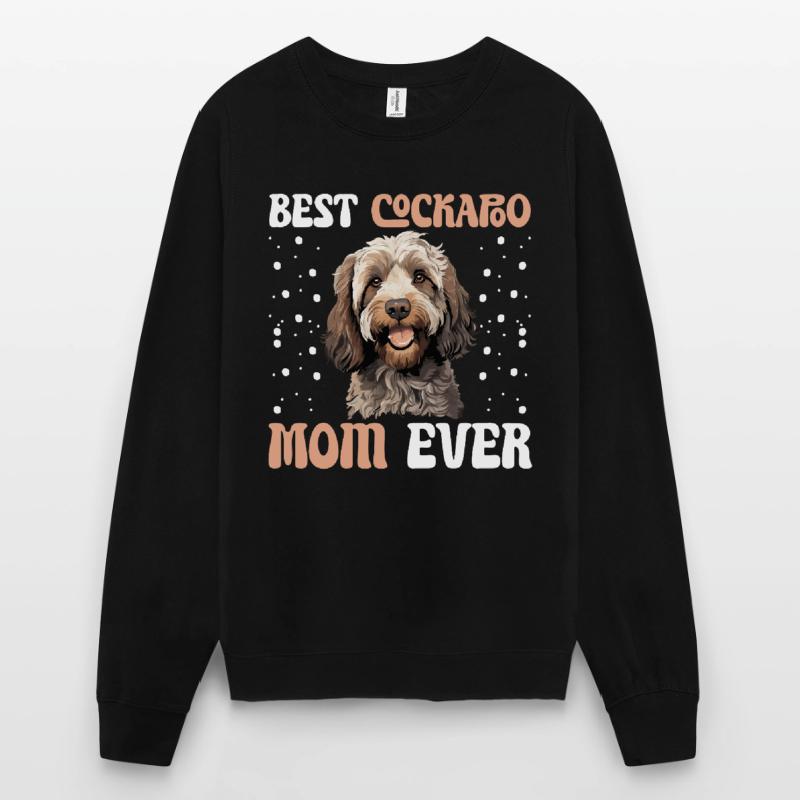 Cockapoo Dog Breed Pet Best Cockapoo Mom ever Unisex Pullover