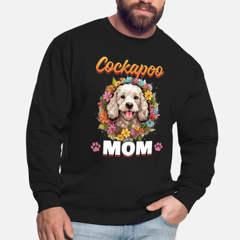 Cockapoo Dog Breed Pet Cockapoo Mom Unisex Pullover