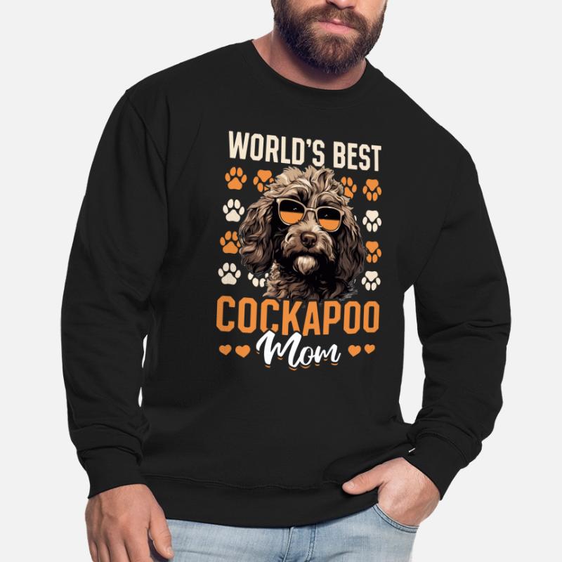 Cockapoo Dog Breed Pet World's Best Cockapoo Mom Unisex Pullover