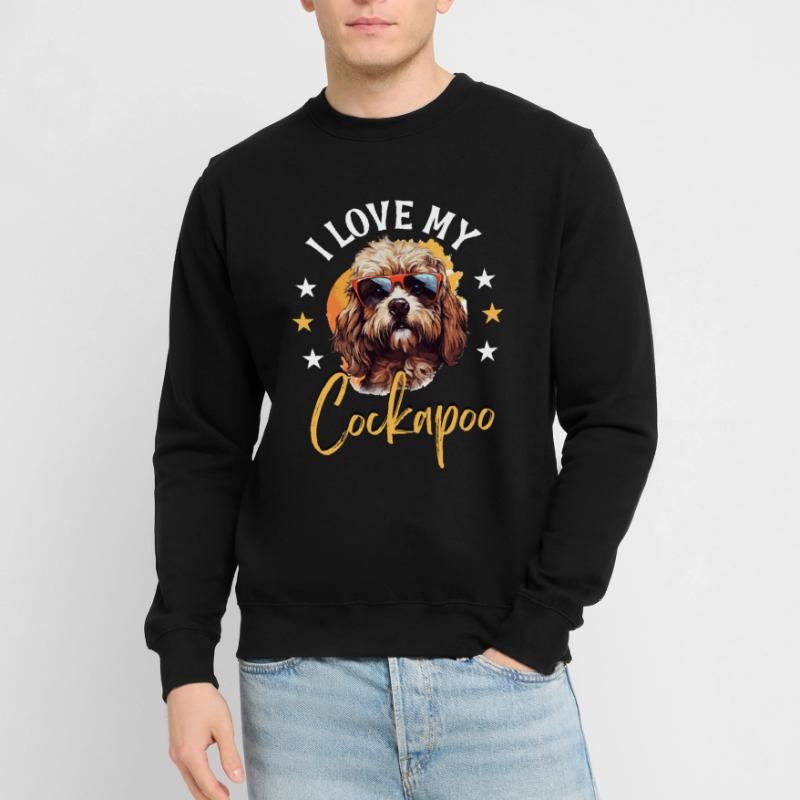 Cockapoo Dog Breed Pet I Love my Cockapoo Unisex Pullover