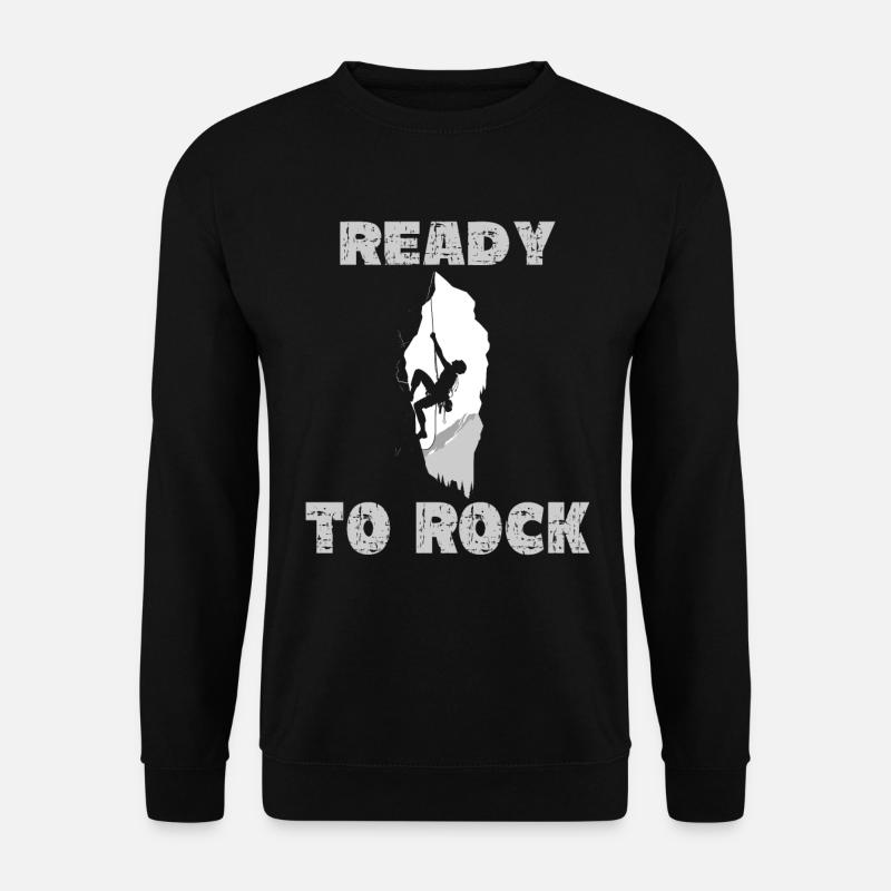 Ready to Rock - Unisex Pullover - Schwarz