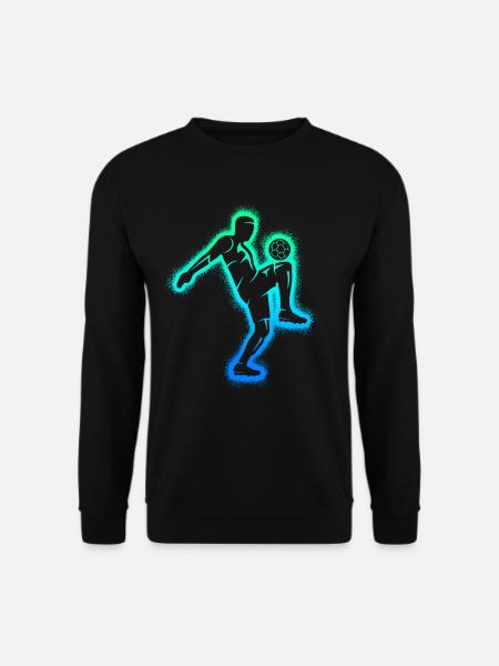 Joueurs de football Tours de football Garçons de football - Sweat-shirt Unisexe - noir
